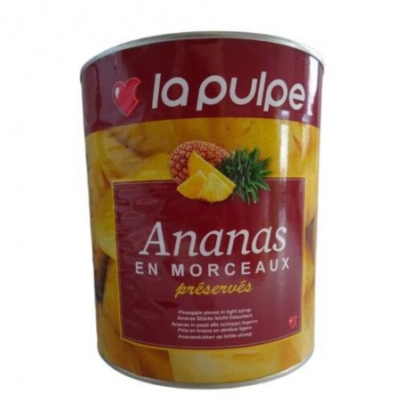 ANANAS TIDBITS PIZZA MORCEAUX 3/1 LA PULPE 3KG