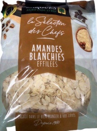 SLICES ALMONDS EXTRA 0.4/0.6MM THIN 1KG  KG
