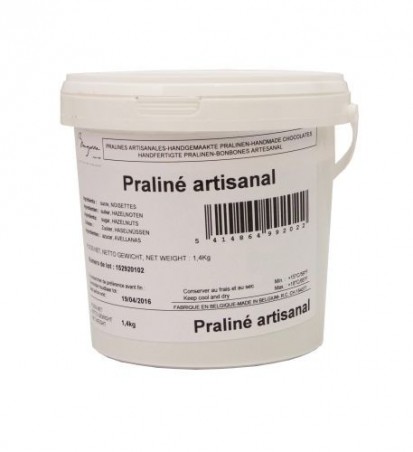 ARTISANAL HAZELNUT PRALINE PASTE BRUYERRE 1.4 KG  BOX