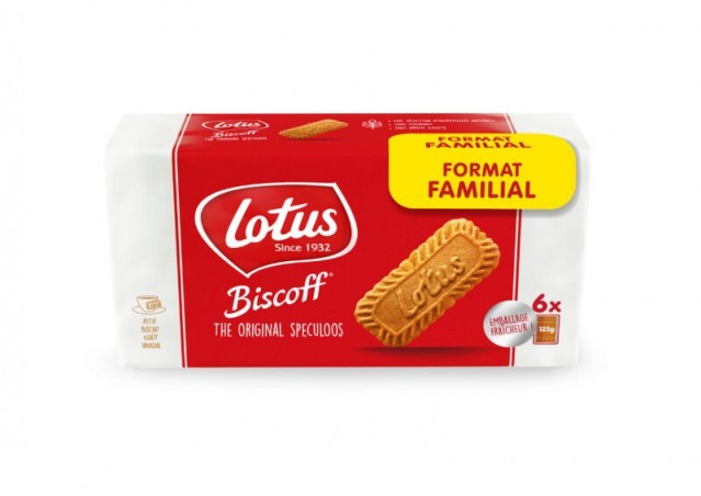 LOTUS SPECULOOS BISCUIT  125GR X 6 FORMAT FAMILIAL