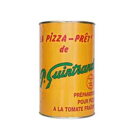 PIZZA PRET PREPARATION TOMATEE POUR PIZZA  5/1    5KG