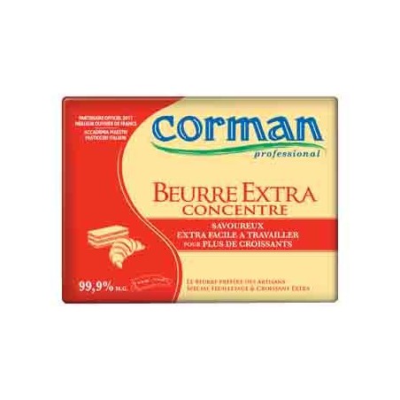 CORMAN BUTTER EXTRA 99% CONCENTRATED PUFF PASTRY & CROISSANT 5 X 2 KG 0029968 - 29778201  KG
