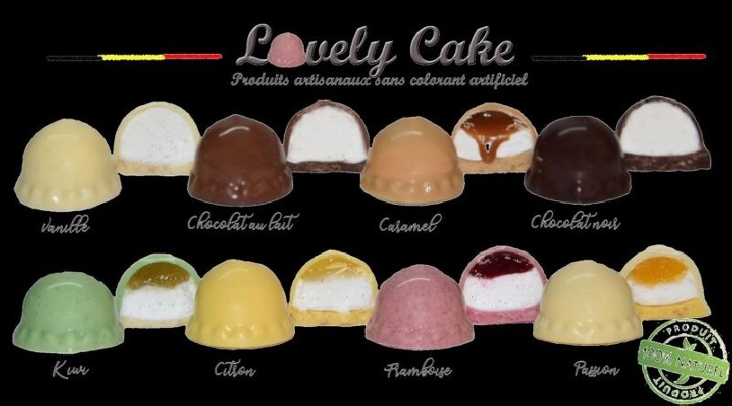 LOVELY CAKE MINI MELO CAKE FRUITE ASSORTIMENT 48 X 13GR JUSQU'A EPUISEMENT