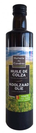 HUILERIE DU CONDROZ HUILE DE COLZA BOUTEILLE 500ML 12X500ML