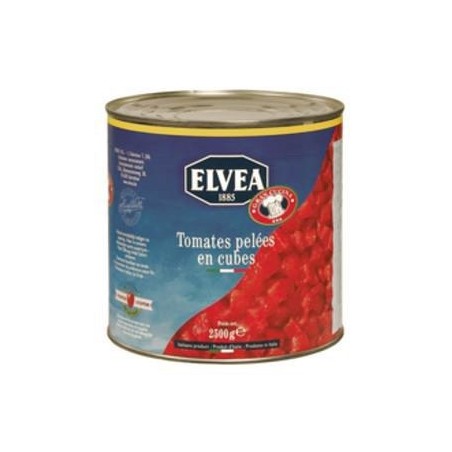 PELE TOMATOES IN CUBES 3L ELVEA  CAN