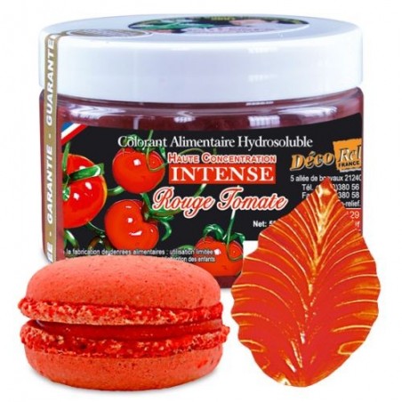 COLORANT HYDROSOLUBLE INTENSE ROUGE TOMATE  E129 -INT52 50GR