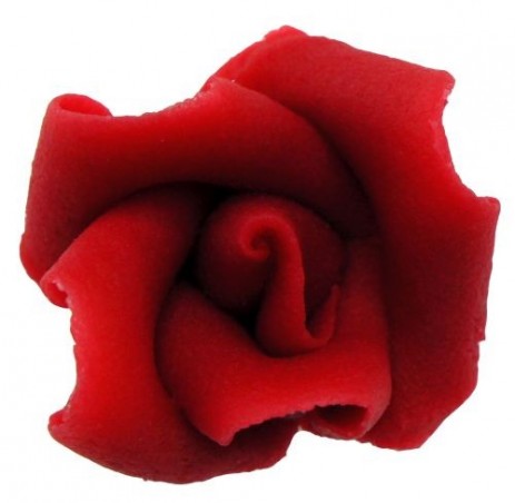 RED MARZIPAN ROSES 35 PIECES  BOX