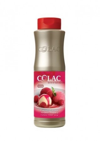 COLAC TOPPING RASPBERRY 1KG  BOTTLE