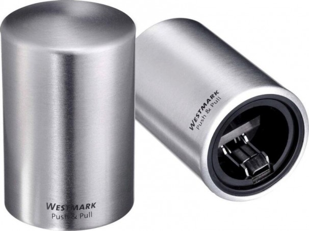 WESTMARK DECAPSULEUR-OUVRE BOUTEILLE METAL"PUSH&PULL"