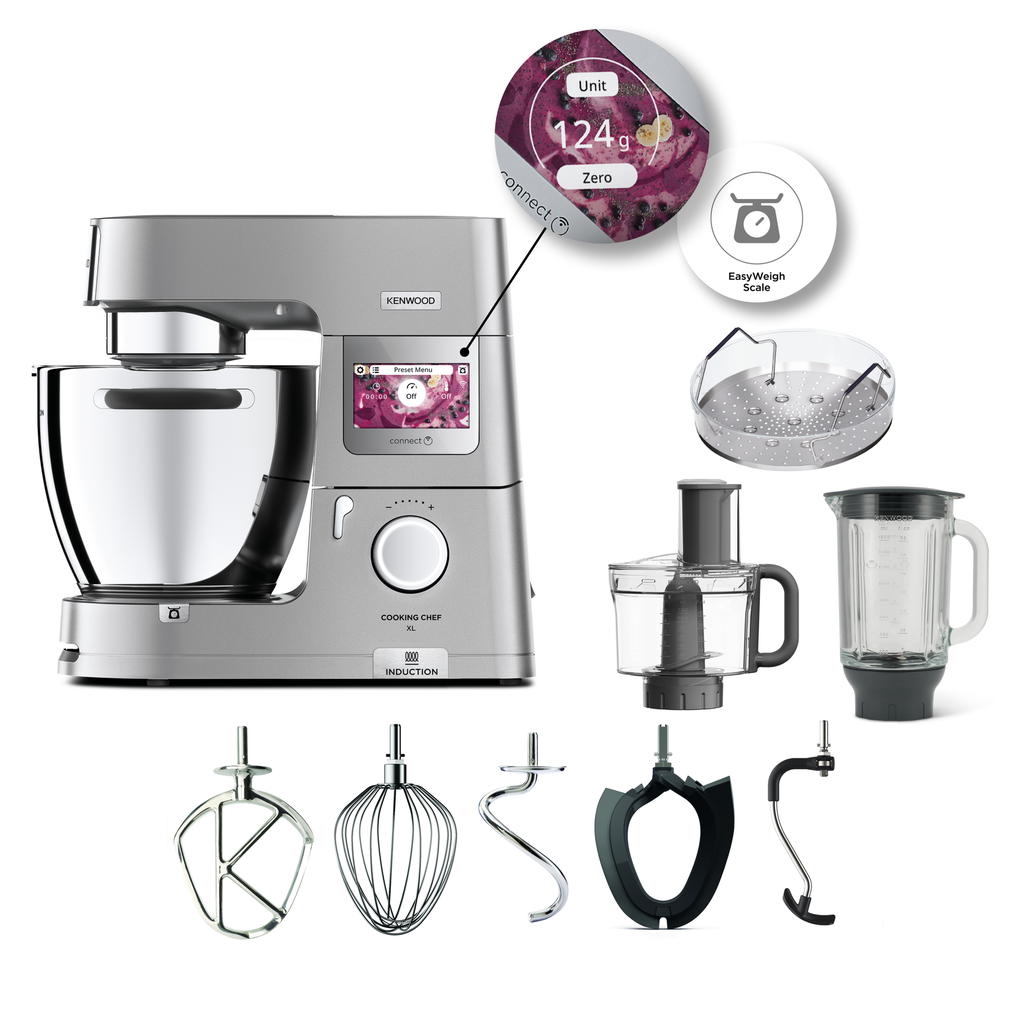 KENWOOD KCL95.424SI ROBOT COOKING CHEF XL 1500W  BOL 6.7L + BLENDER + FOOD PROCESSOR