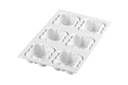 MOULE SILIKOMART CLOUD 120 71 X 71MM H 34 MM VOL 120ML