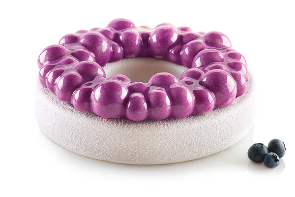 MOULE SILIKOMART KIT BUBBLE CROWN Ø 180MM H 34MMVOL 1000ML TORTAFLEX