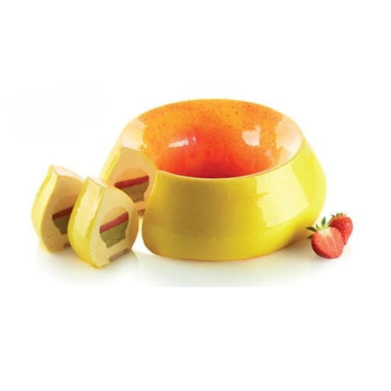 MOULE SILIKOMART KIT FLAME Ø 240MM H 85MM VOL 2000ML TORTAFLEX