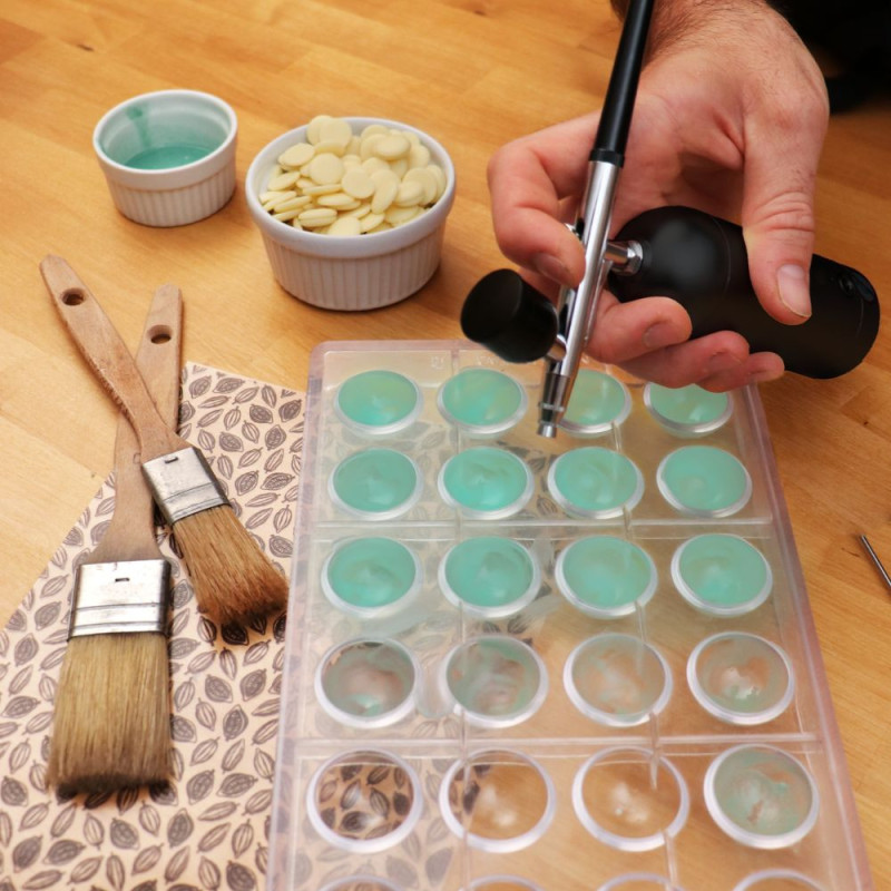 KIT AEROGRAPHE PORTABLE AVEC COMPRESSEUR