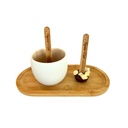 ECOPOON - PACK DE 2 TOUILLETTES JOYEUX NOËL AU CHOCOLAT FONDANT ET SPECULOOS