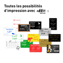 Printing possibilities