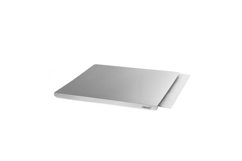 GI-METAL PLANCHE A DECOUPER EN ACIER ANTIDERAPANTE 49 x 47CM AVEC BORD EPAISSEUR 0.1CM