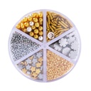 PME CAKE MIX DECORATION NOEL OR/ARGENT EN SUCRE 6 EN 1 196GR