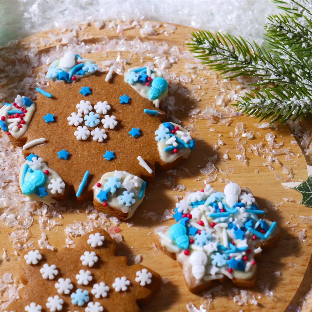 PME CAKE MIX DECORATION NOEL FLOCON EN SUCRE 90G (copie)