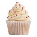 PME CAKE paillette sucre d'orge rouge et blanc 1g