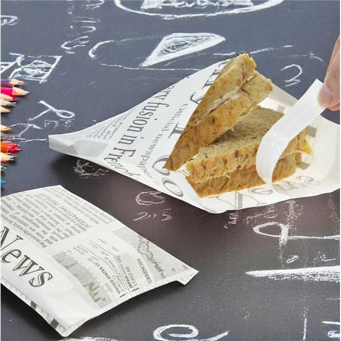 PAPIER SANDWICH REFERMABLE 17 x 20 CM PAQUET DE 500PCS