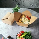 RAVIER KRAFT REFERMABLE 1300ML 17 x 13.5CM HT 6.5CM 25PCS