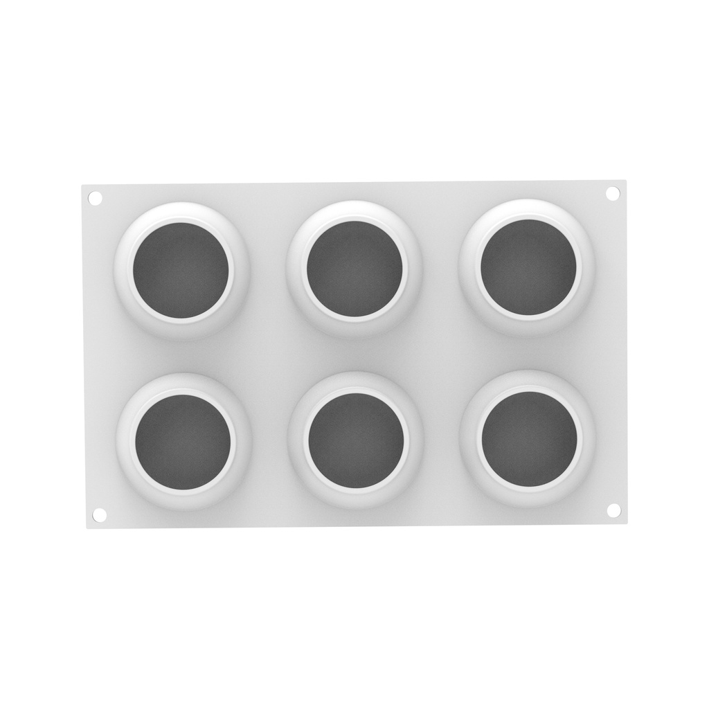 MOULE SILIKOMART STONE 145 SILICONE MOULD N.6 ø78 HT 37 MM