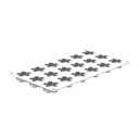 MOULE SILIKOMART FIORE XS 13 - SILICONE MOULD N.18 ø42 H 15 MM