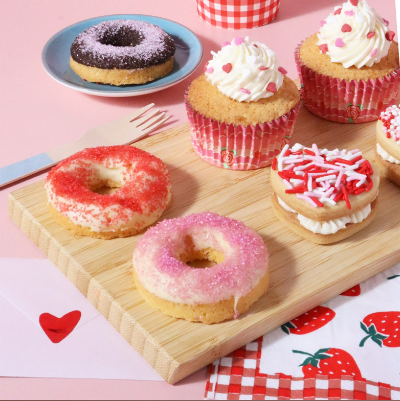 MIX DECORATION THEME AMOUR EN SUCRE 6-EN-1 196GR 