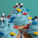 MIX DECORS EN SUCRE VOITURES DE COURSE 25GR