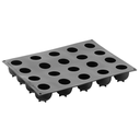 PAVOFLEX MOULE MANDARINE/ORANGE 57X50MM 90ML - 20 EMPREINTES