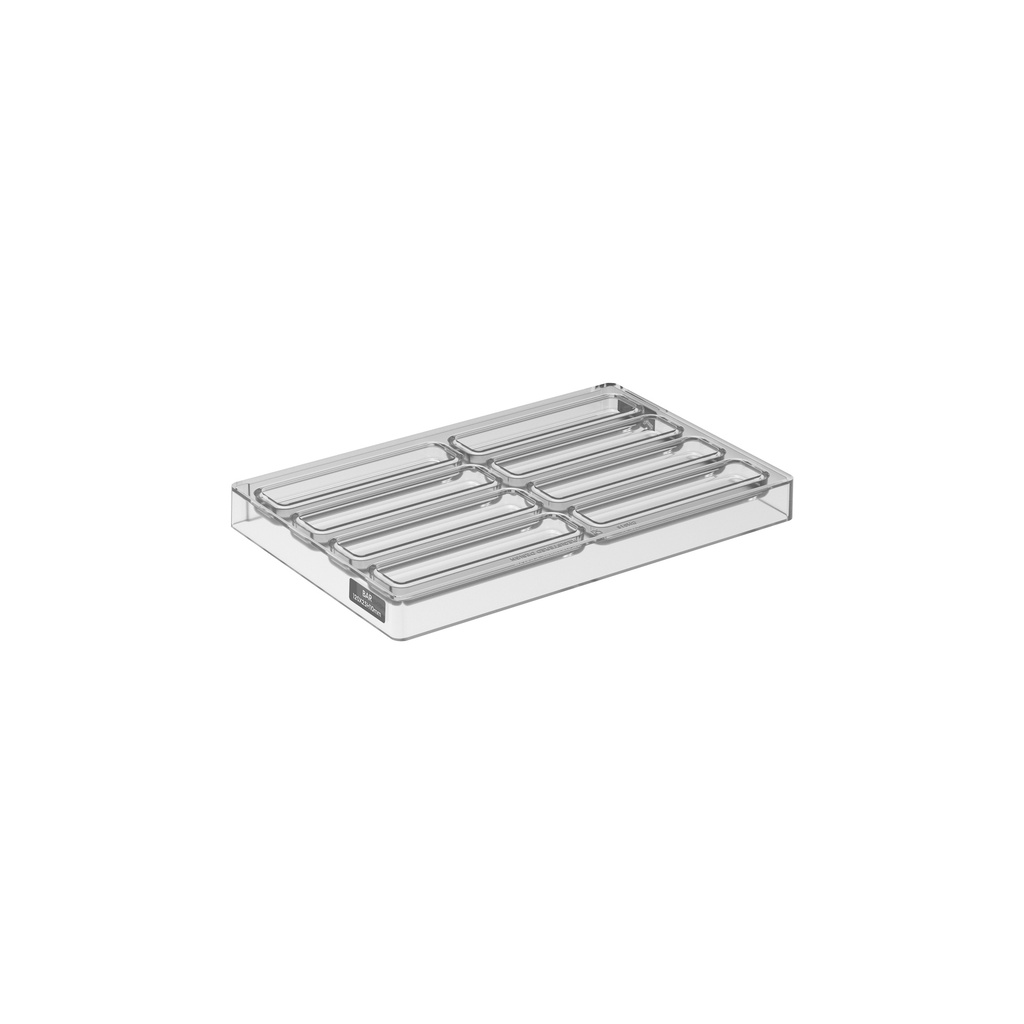 MOULE SILIKOMART CH016 SNACK BAR 01 N.8 120 x 25MM HT 10MM
