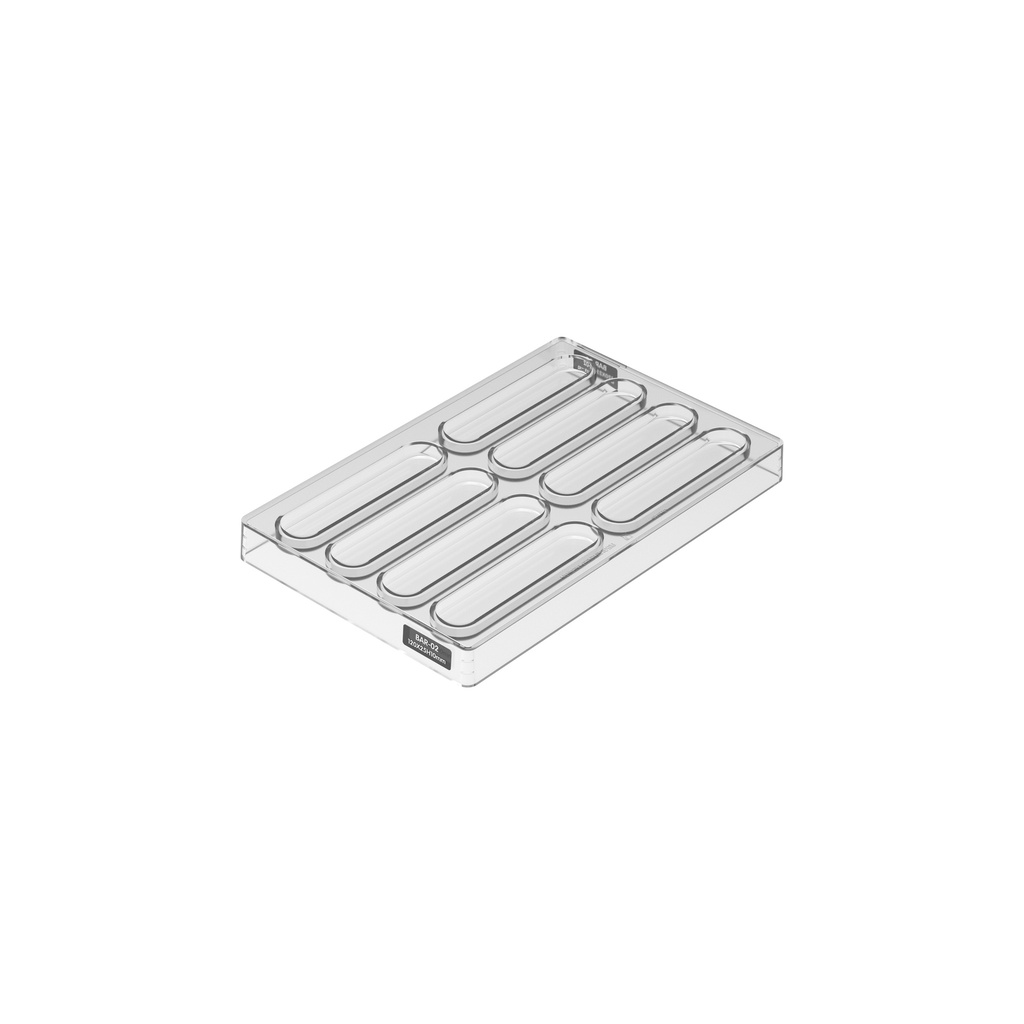 MOULE SILIKOMART CH028 SNACK BAR 02 N.8 120 x 25MM HT 10MM 