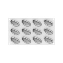 SILIKOMART - MOULE TROMPE L'OEIL - PISTACCHIO 30 62 x 35MM HT 25MM + CUTTER