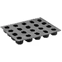 PAVOFLEX - MOULE TROMPE L'OEIL 40 x 30 CM - POMME - DIAM 55MM HT 48MM 90ML - 20 EMPREINTES