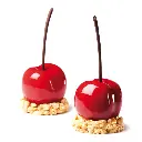 PAVOFLEX - MOULE TROMPE L'OEIL 40 x 30 CM - PÊCHE/CERISE- DIAM 58MM HT 46MM 90ML - 20 EMPREINTES