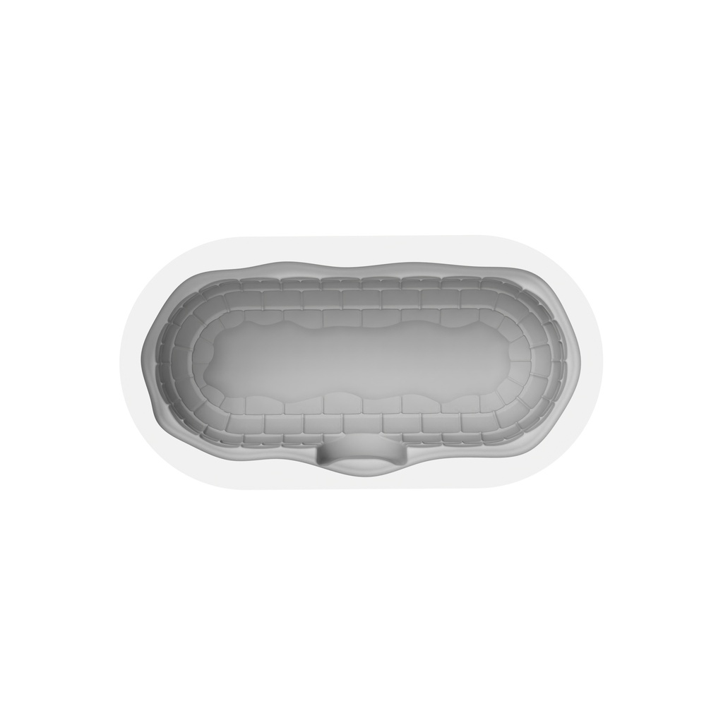 MOULE SILIKOMART BUCHE SPIN 1000 - 250 x 84MM HT 70MM 