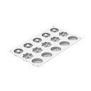 MOULE SILIKOMART BUCHE PELUCHE 1100 - 236 x 70MM HT 91MM + SCG068 MOULE SILICONE