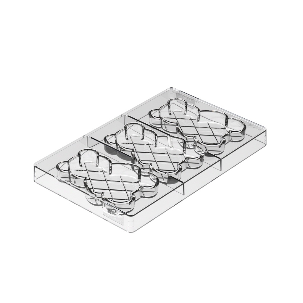 MOULE SILIKOMART BUCHE PELUCHE 1100 - 236 x 70MM HT 91MM + SCG068 MOULE SILICONE