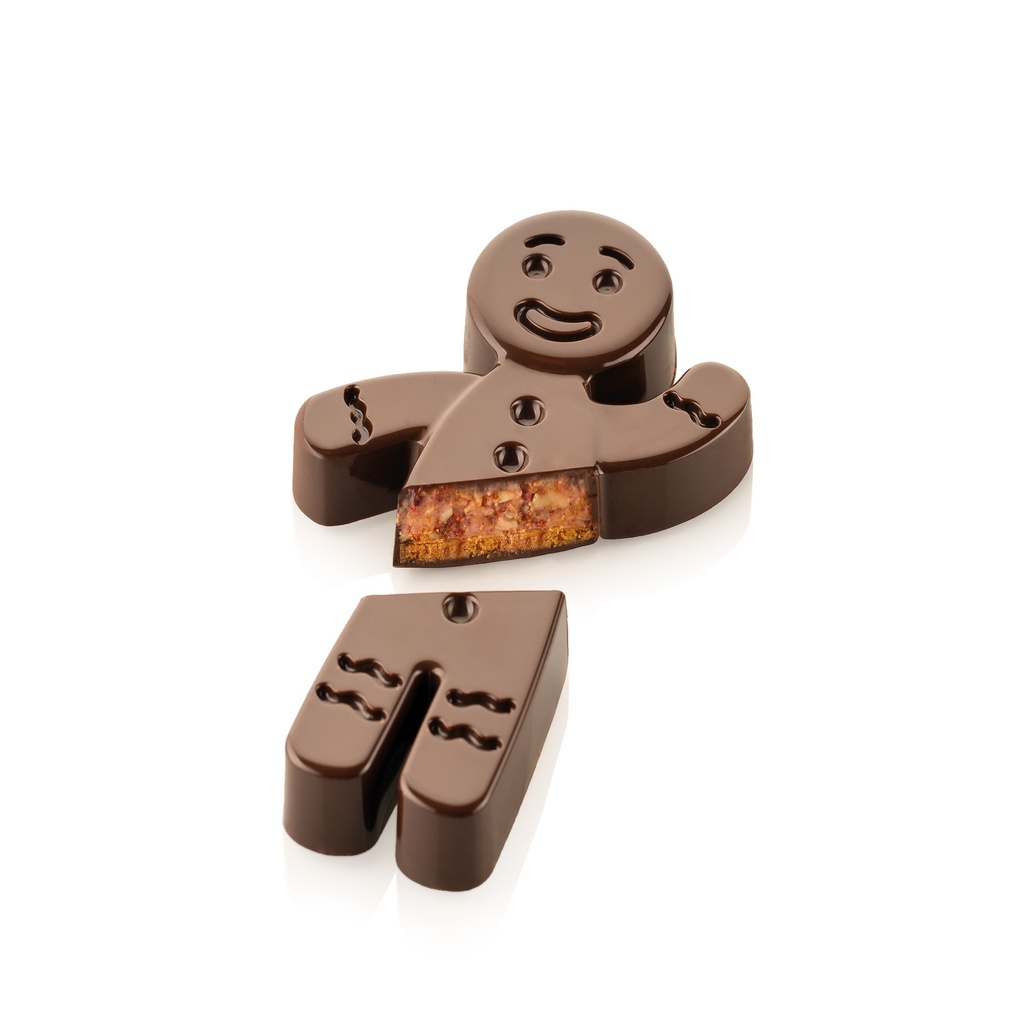 MOULE SILIKOMART N.2 CHOCO BEAR SCG068 - 67 x 90MM HT 2MM
