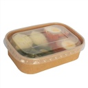 POT EN CARTON KRAFT 30ML PAQUET DE 50PCS **SANS COUVERCLE**