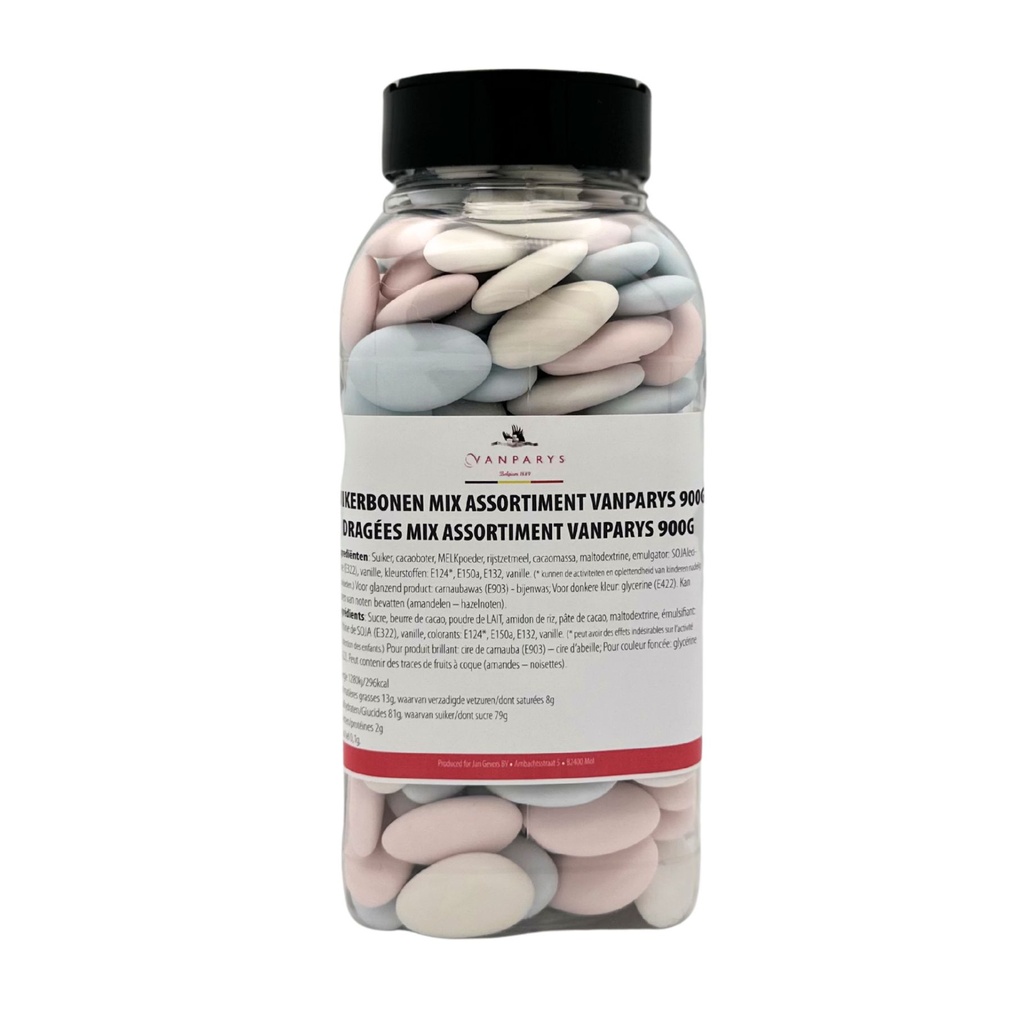 VANPARYS - DRAGEE-MINI CONFETTIS MIX DELUXE 900GRS