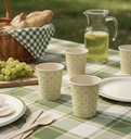 GOBELET AZULEJO VERT EN CARTON 180ML 25 PCS