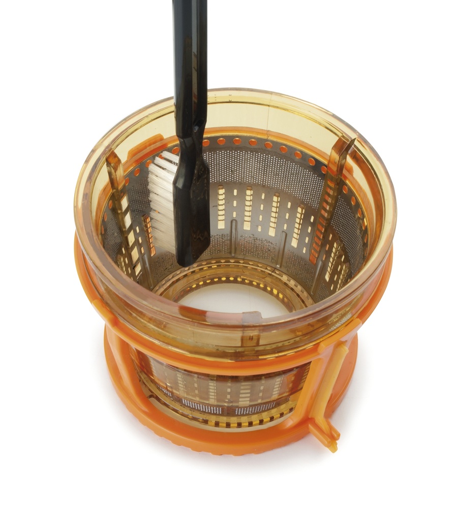 LACOR EXTRACTEUR DE JUS BLANC VERTICAL ROTATION LENTE 60 TOURS MINUTE 