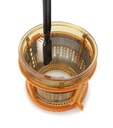 LACOR EXTRACTEUR DE JUS BLANC VERTICAL ROTATION LENTE 60 TOURS MINUTE 