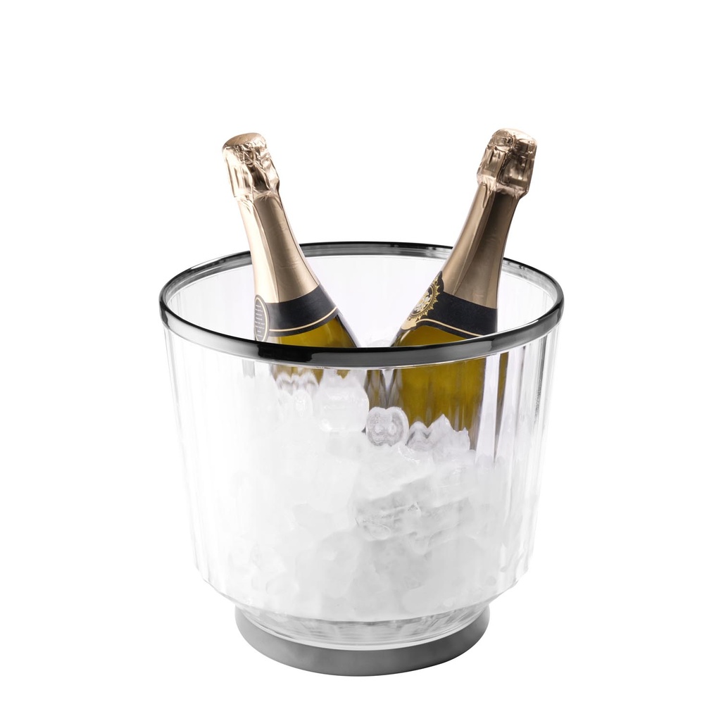 APS SEAU POLYCARBONATE/INOX - 10L - Ø28XH25CM