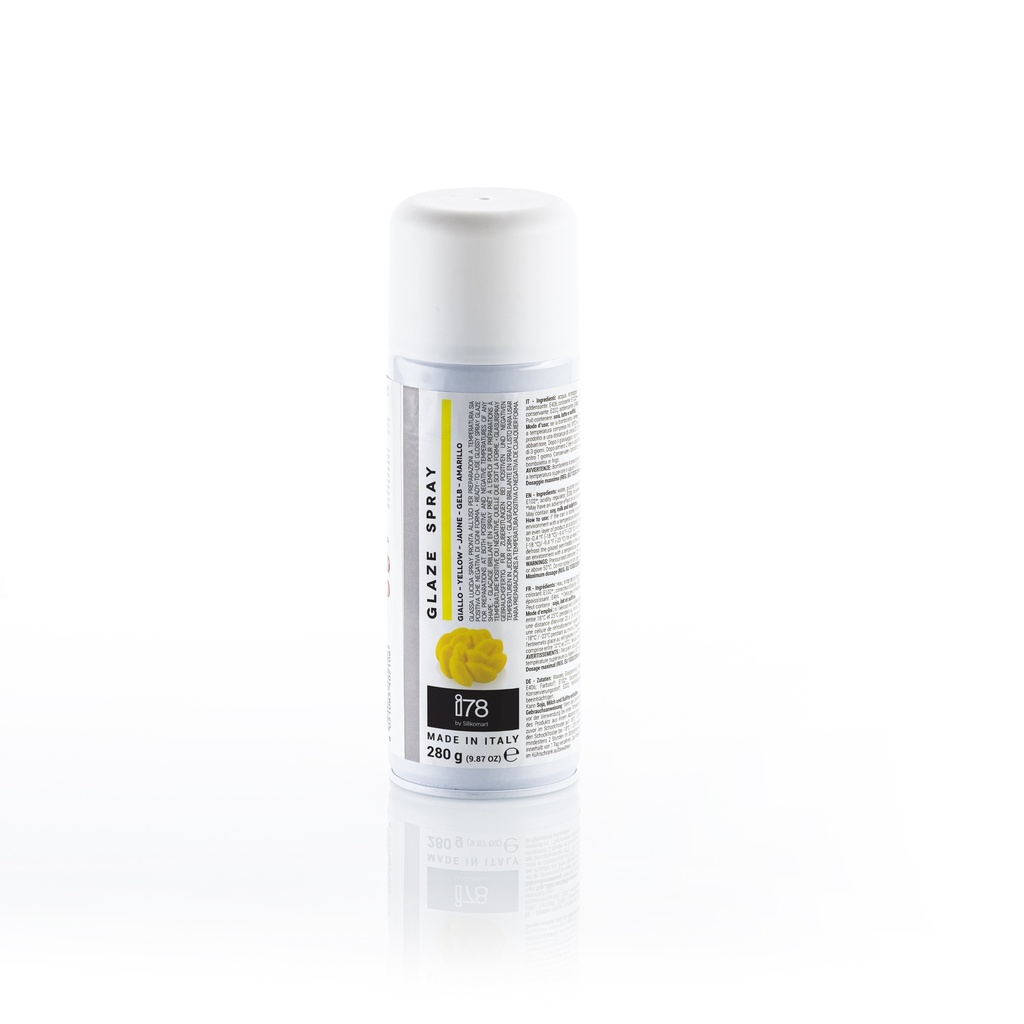 SILIKOMART - GLAÇAGE MIROIR EN SPRAY - JAUNE 280GRS