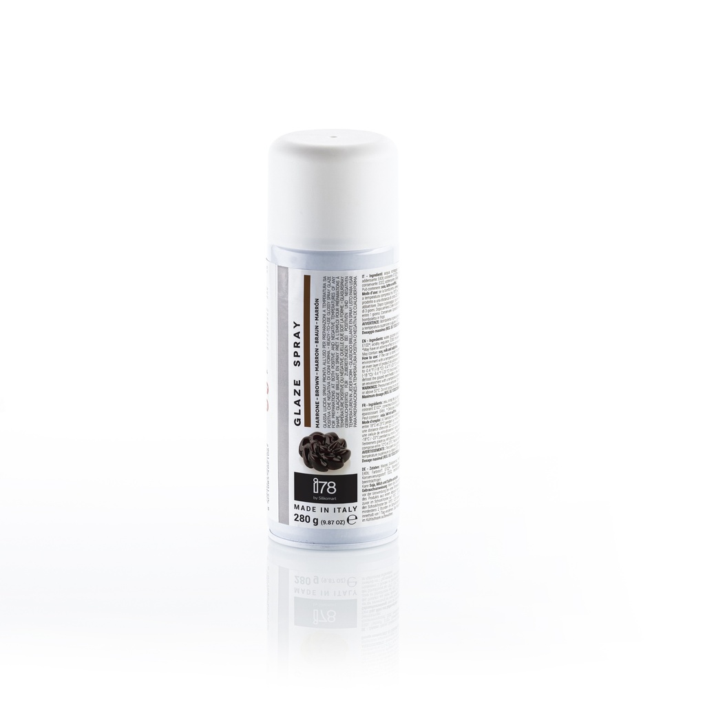 SILIKOMART - GLAÇAGE MIROIR EN SPRAY - MARRON 280GRS