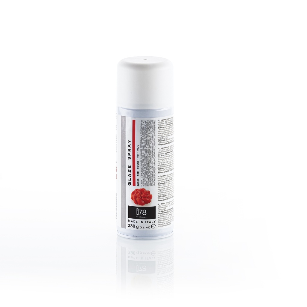 SILIKOMART - GLAÇAGE MIROIR EN SPRAY - ROUGE 280GRS