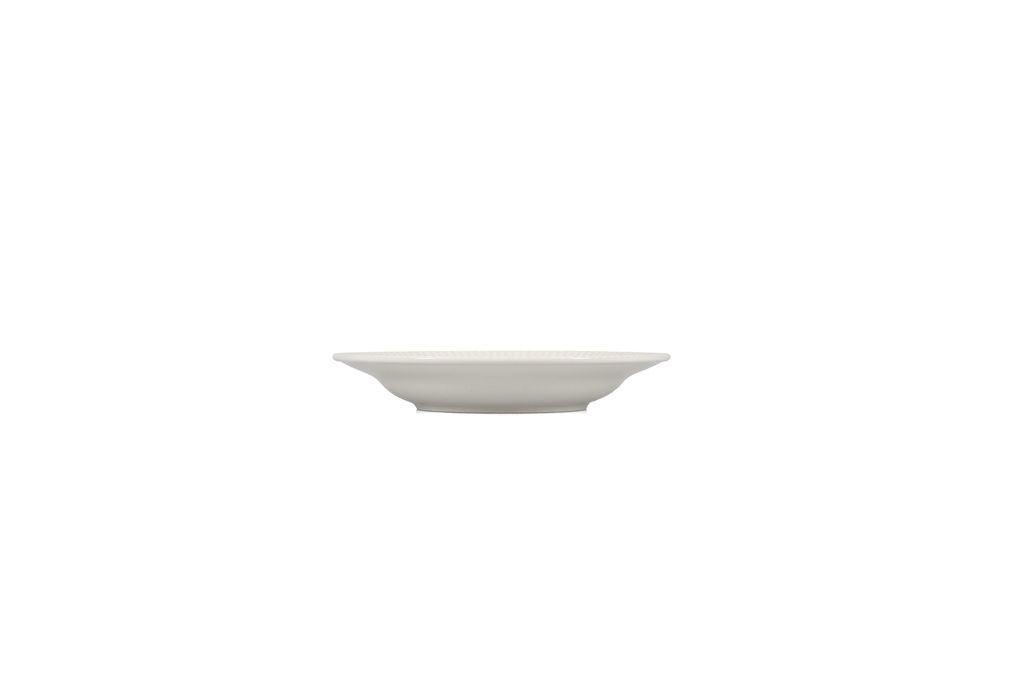 BONBISTRO SOLIS - ASSIETTE CREUSE BLANCHE EN PORCELAINE 23 x 17CM HT 4CM - 740547